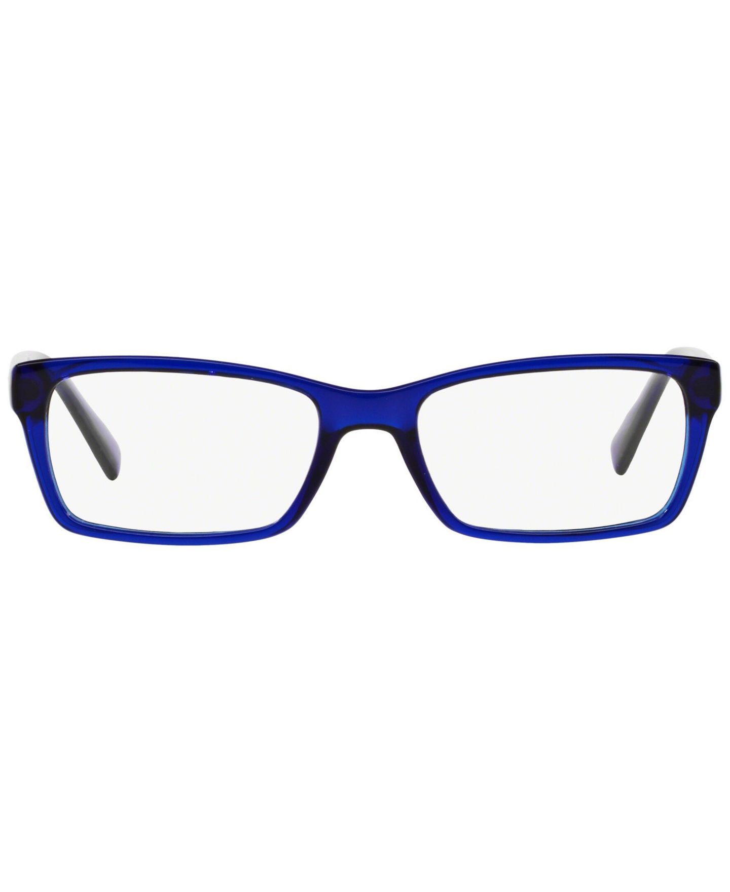 Мужские очки A|X Armani Exchange Armani Exchange Man Rectangle Plastic AX3007 Eyeglasses, цвет: Тёмный синий — фото 3