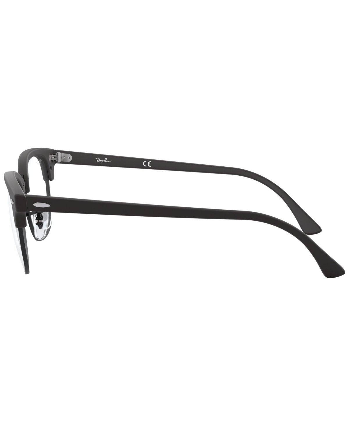 Ray Ban Rx5154 Unisex Square Eyeglasses In Matte Blac