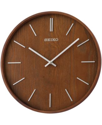 Seiko Maddox Wall Clock - Macy's