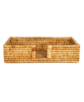 Artifacts Trading Company Guest Towel - Rectangular Napkin Holder with Cutout