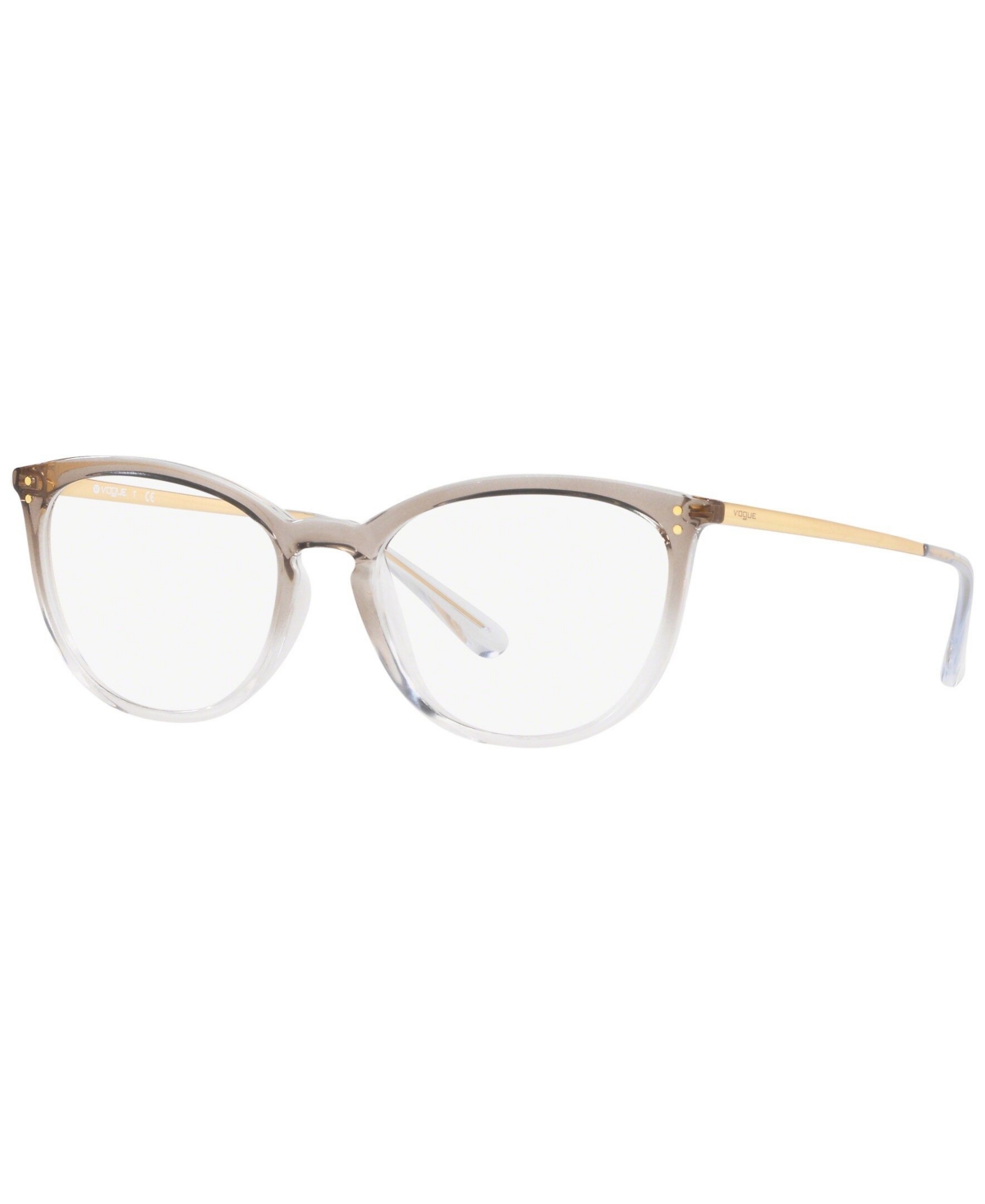 Vogue Eyewear Women's Cat Eye Eyeglasses, VO527653-o - Top