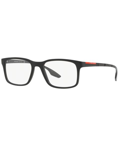 Мужские очки PRADA LINEA ROSSA Man Pillow Plastic PS 01LV Lifestyle Eyeglasses, цвет: Тёмный серый