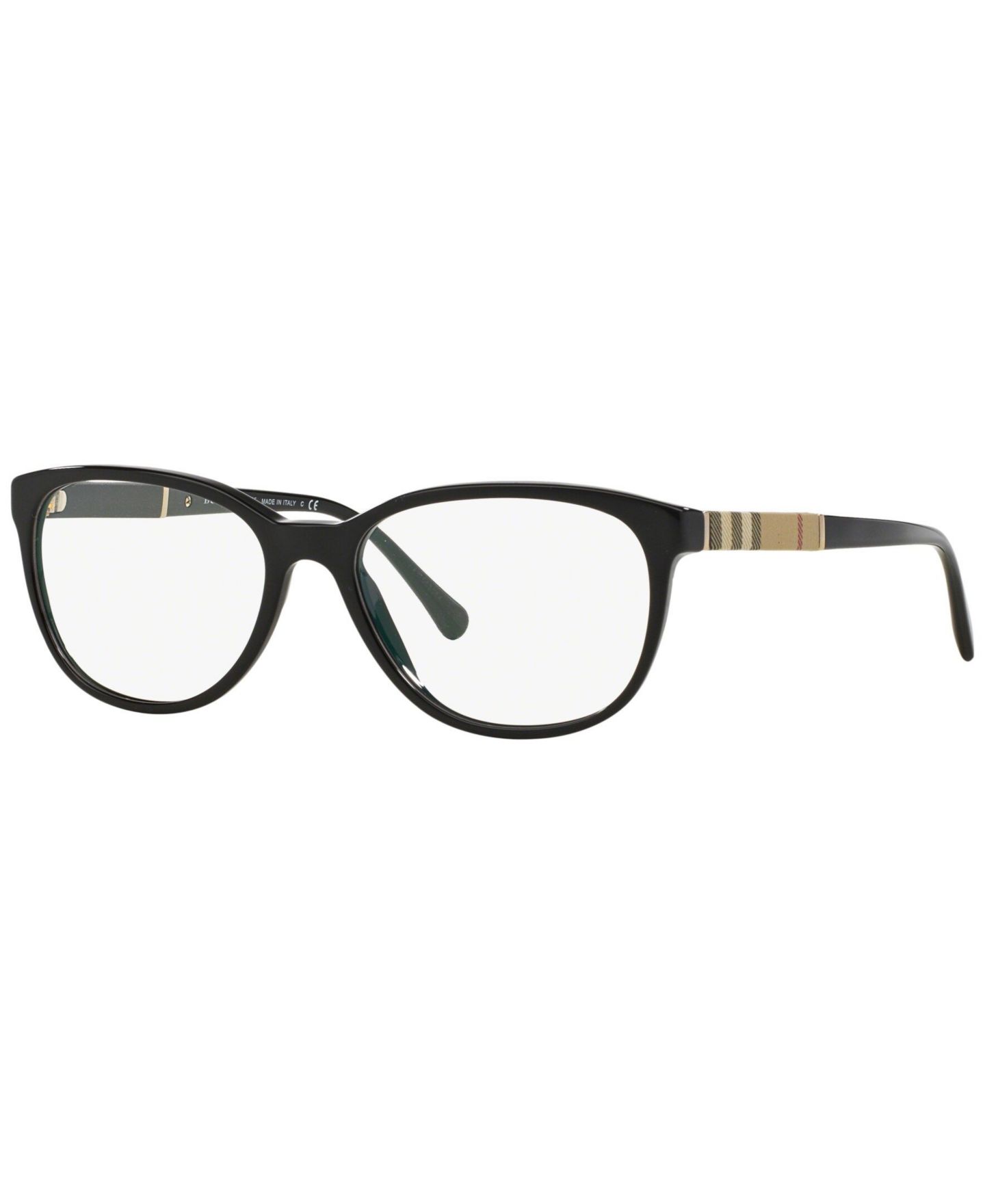 Женские очки Burberry Woman Square Plastic BE2172 Eyeglasses, цвет: Чёрный — фото 1