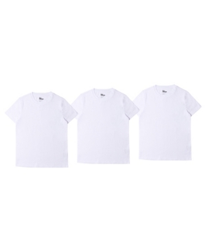 Big Boys Solid Basic Tee Bundle Set of 3