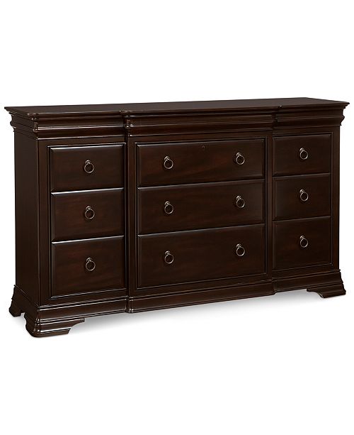 Furniture Heathridge 9 Drawer Dresser, Created for Macy's Furniture