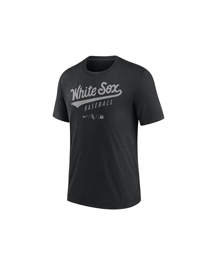 Black Nike Mlb Dri-Fit Chicago White Sox T-Shirt