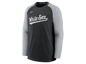 Nike Men's Chicago White Sox Authentic Collection Pre-game Crew Sweatshirt In Assorted
