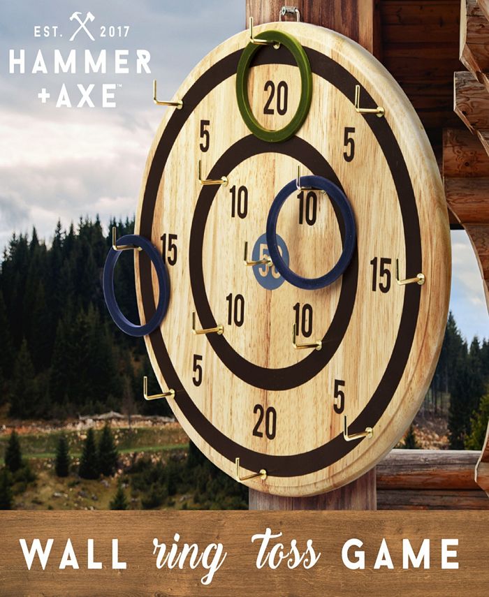 Hammer + Axe Wall Ring Toss Game & Reviews All Toys Macy's