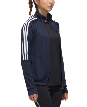 adidas Women's Striped Warm-Up Jacket