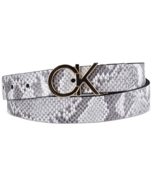 Calvin Klein, Accessories, Calvin Klein Reversible Monogram Belt