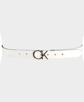 Women's Reversible Monogram Buckle Belt