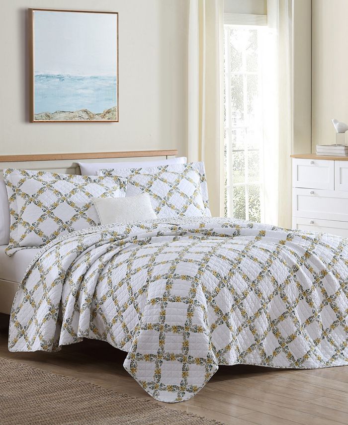 Laura Ashley Quilt Set, Twin Macy's