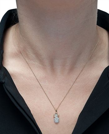 Macy's pineapple necklace deals