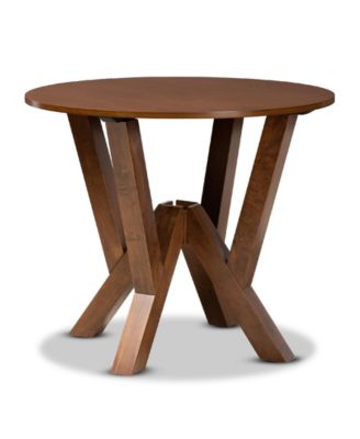 Irene Modern and Contemporary Fabric Upholstered 5 Piece Dining Set