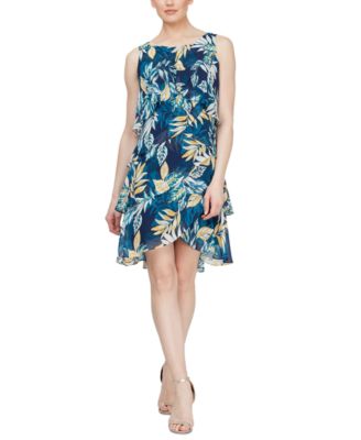 SL Fashions - Tiered Trapeze Dress