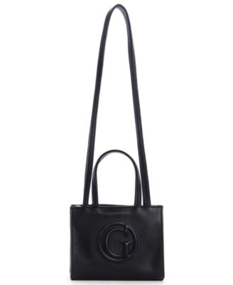 guess g logo tote