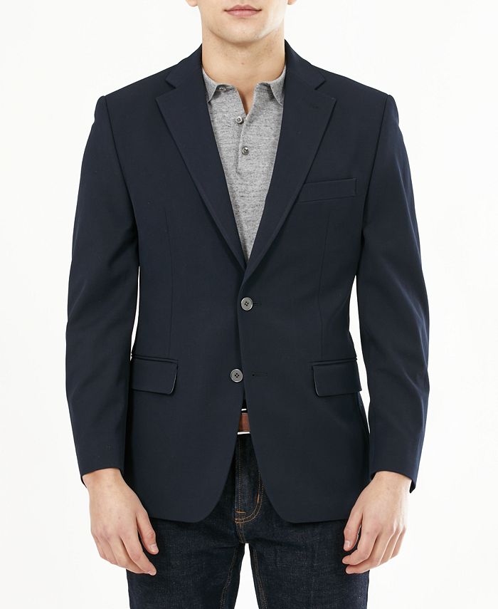 Michael Kors Men's Modern-Fit Stretch Solid Blazer & Reviews - Blazers &  Sport Coats - Men - Macy's