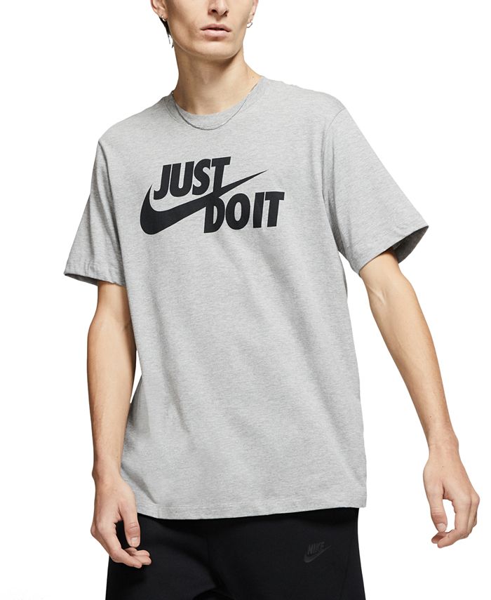 Debe barbería Anticuado Nike Men's Sportswear Just Do It T-Shirt & Reviews - Activewear - Men -  Macy's