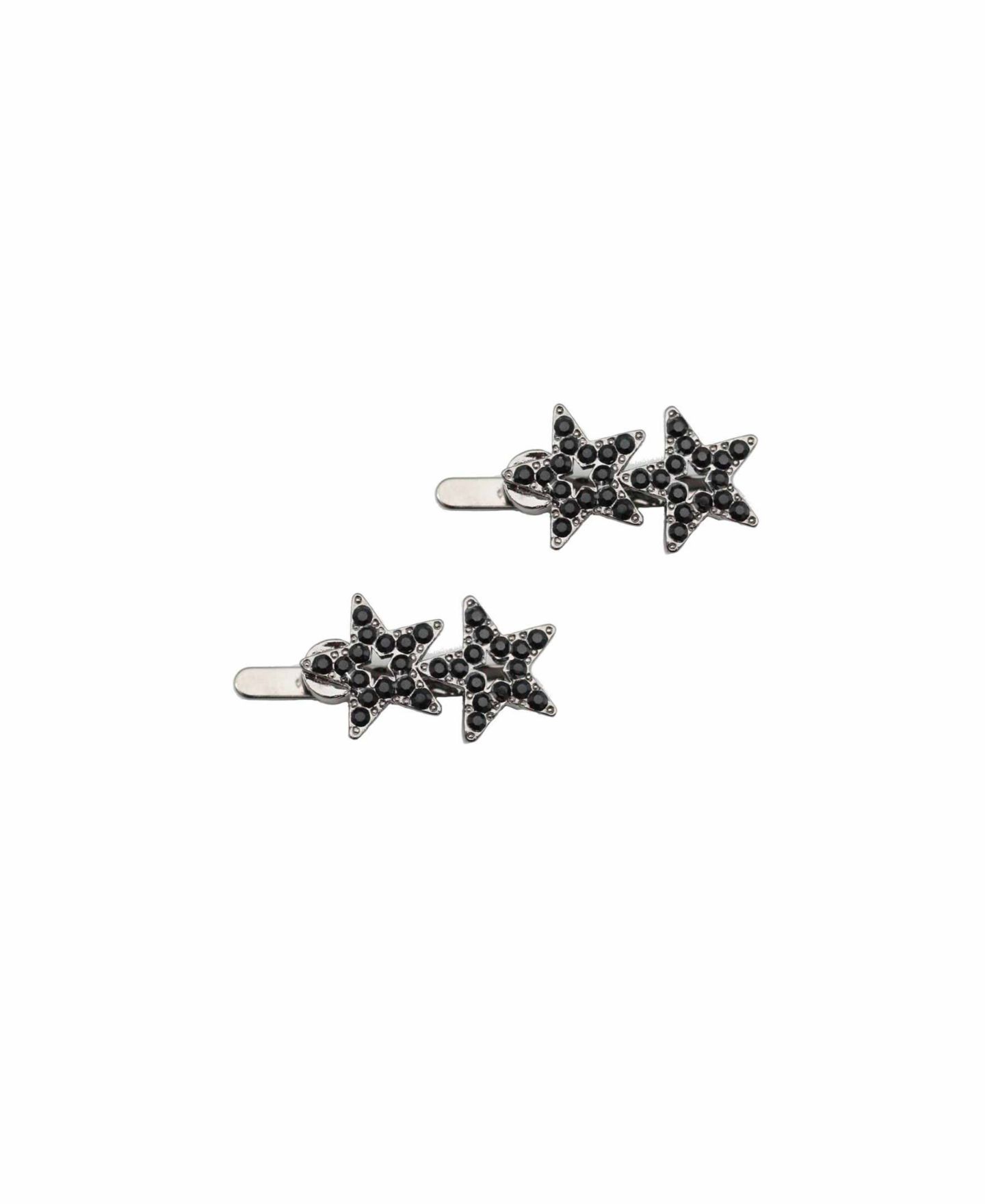 Женские аксессуары Soho Style Twin Star Magnetic Barrette Set, Pack of 2, цвет: Чёрный — фото 1
