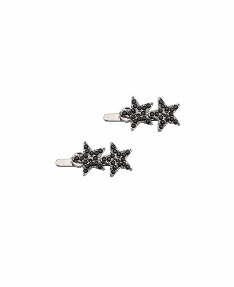 Женские аксессуары Soho Style Twin Star Magnetic Barrette Set, Pack of 2, цвет: Чёрный