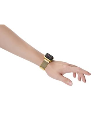 Posh Tech Striped Mesh Stainless Steel Band for Apple Watch 44,45,46,49mm