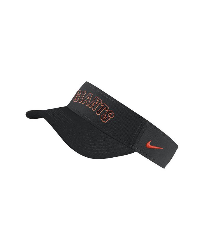 San Francisco Giants Wordmark Men's Nike Dri-FIT MLB Visor.