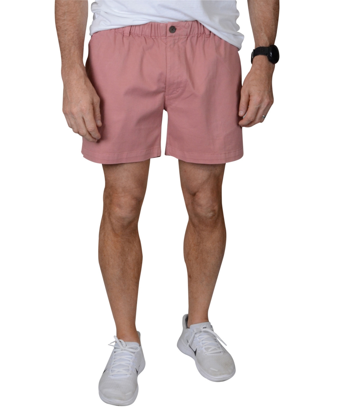 Men's Elastic Waist Pull-On 5.5" Shorts - Lemon