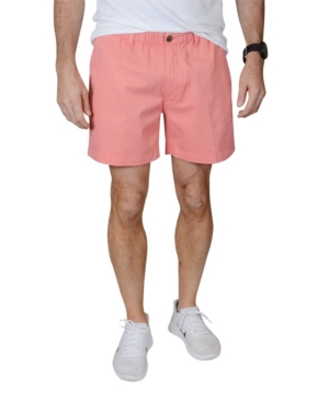 Shop Vintage Men's Elastic Waist Pull-on 5.5" Shorts In Coral