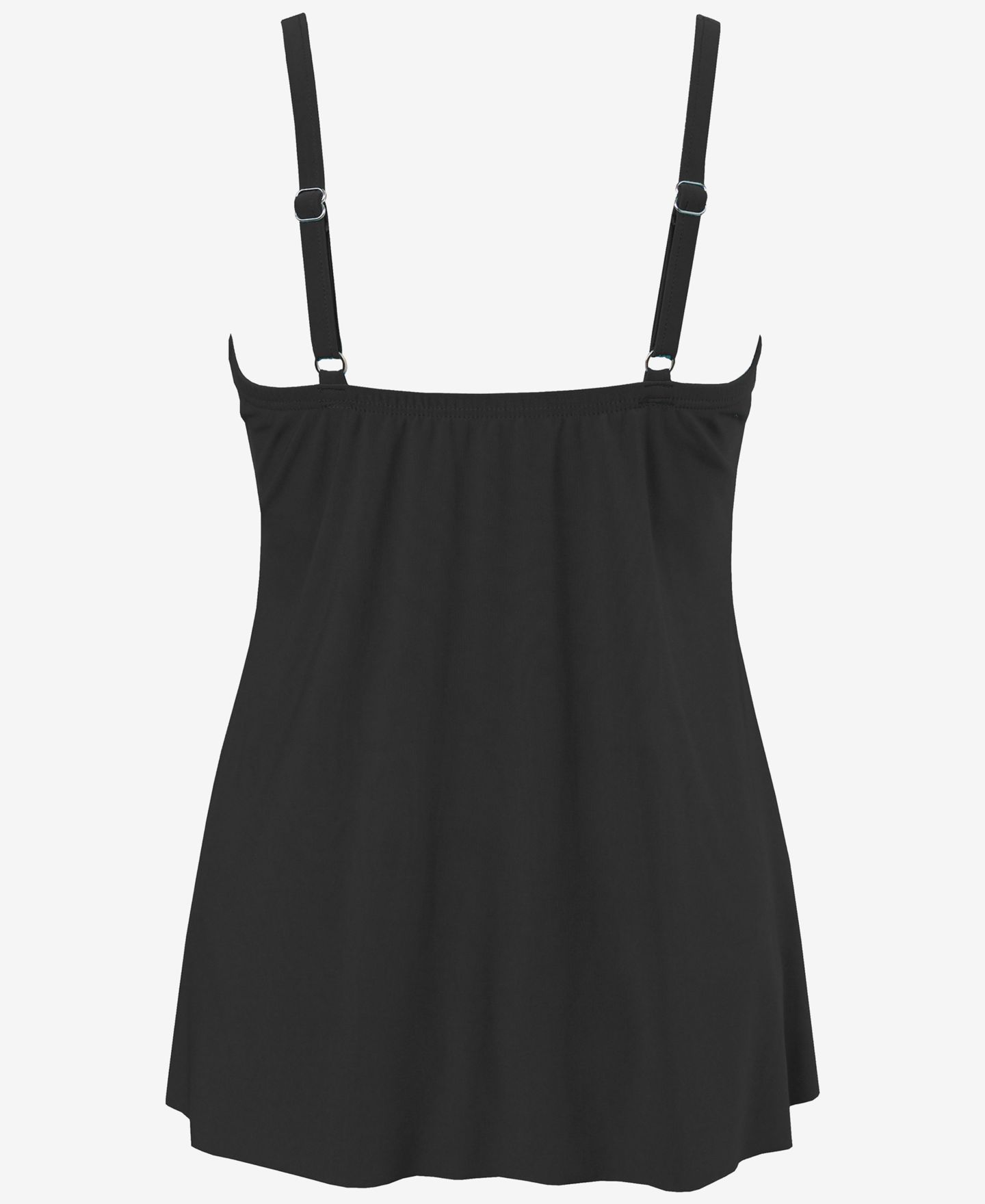 Верх бикини Tankini, на косточках — Miraclesuit, цвет: Чёрный — фото 5