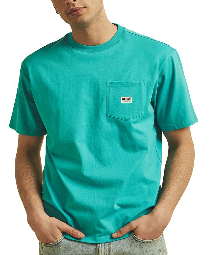guess t shirt green