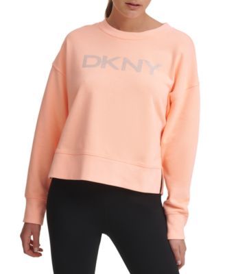 dkny sport logo sweatshirt