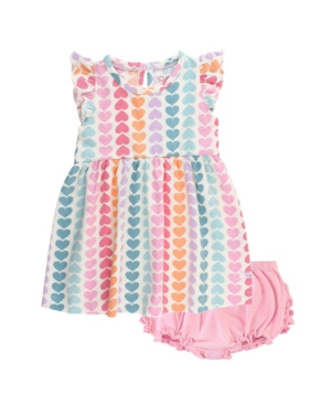 Baby Girls Flutter Dress and Rufflebutts Set