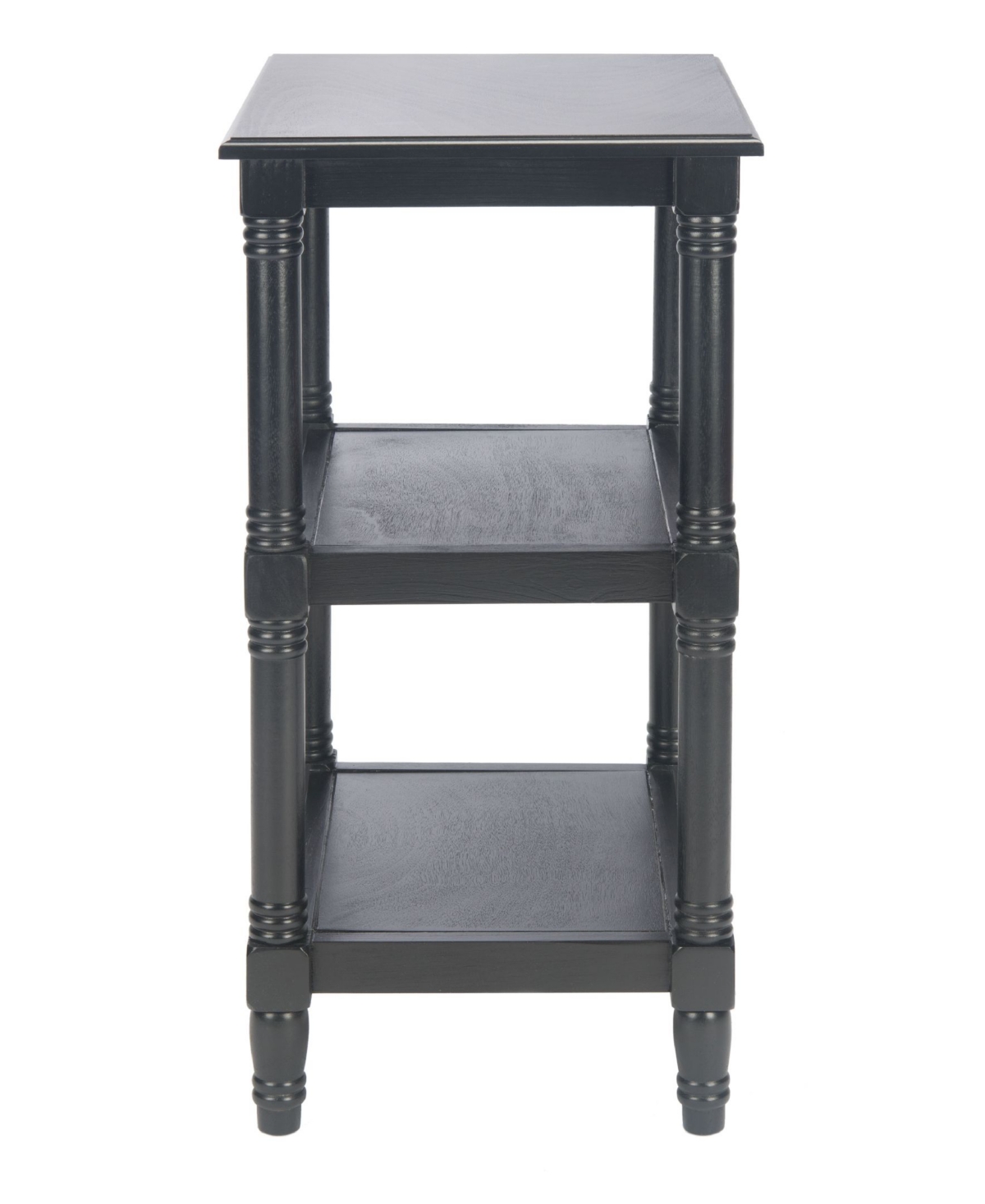 Safavieh Couture Cassie 3 Shelf Accent Table In Black