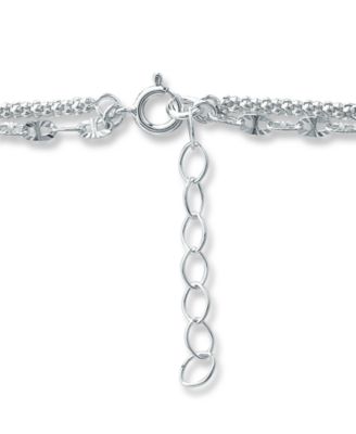Double Chain Ankle Bracelet