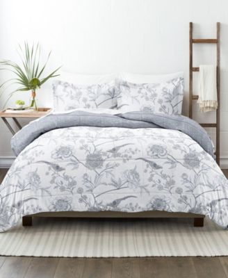 Molly Botanicals Reversible 3-Pc. Comforter Set, Full/Queen