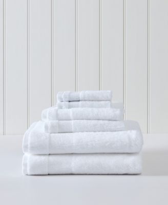 Tommy Bahama Northern Pacific 6-Piece Beige Cotton Towel Set