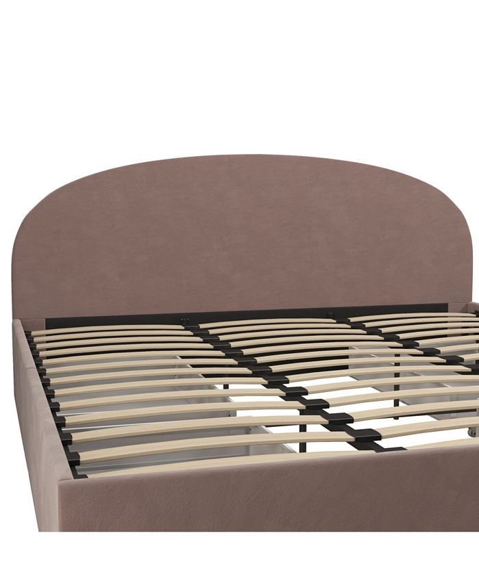 Mr. Kate Moon Upholstered Bed with Storage, King Macy's
