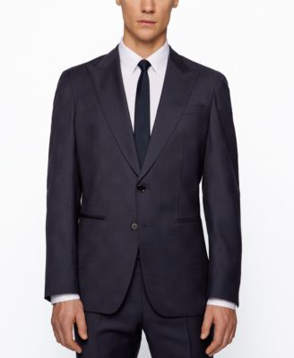 hugo boss navy suit sale