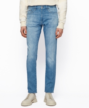 Boss Men's Cashmere Slim-Fit Jeans