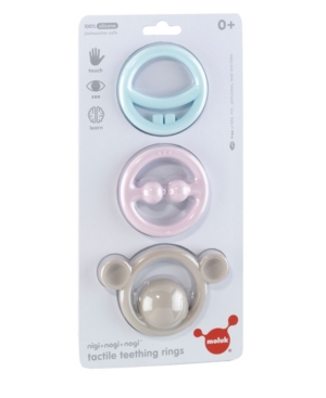 Moluk Nigi Nagi and Nogi - Tactile Teething Rings
