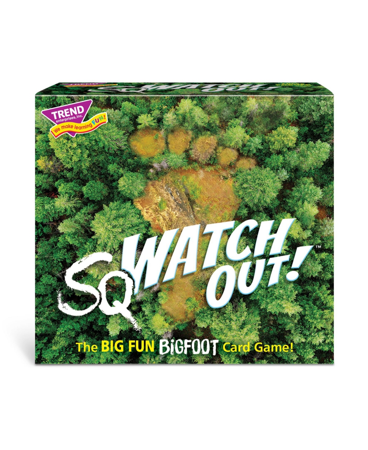 Trend Enterprises Kids' Sqwatch Out Three Corner Card Game In Open Misce