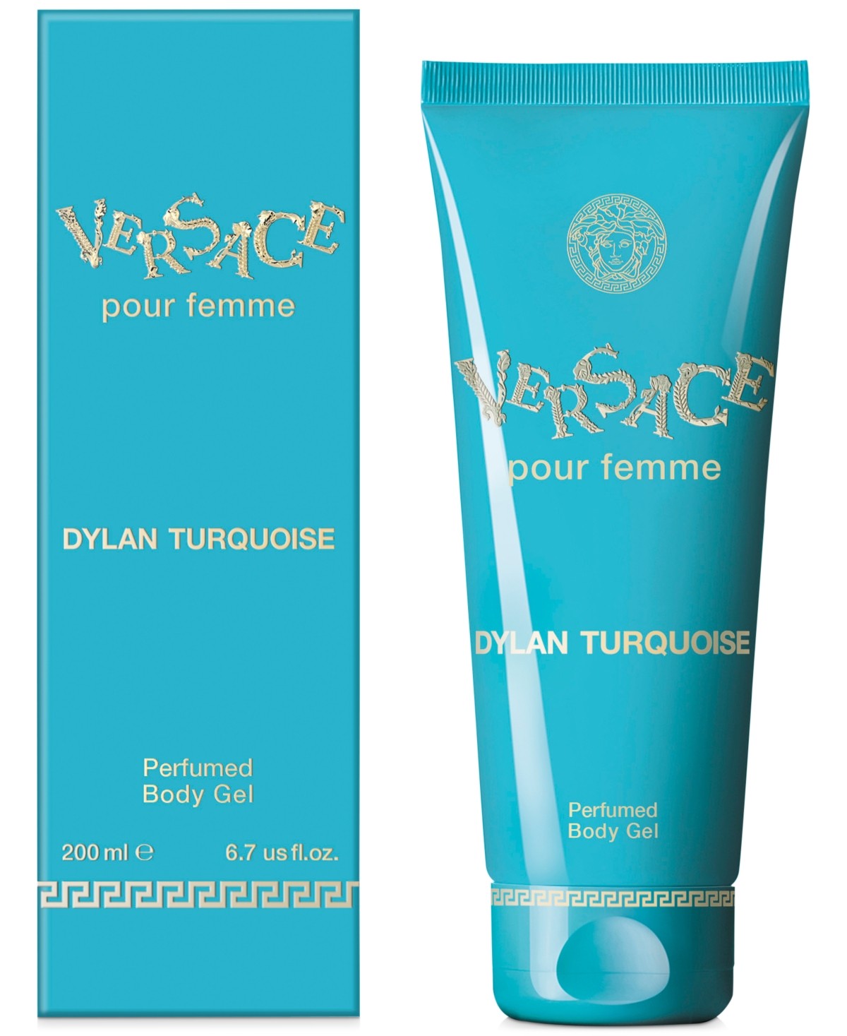 Versace Dylan Turquoise Perfumed Body Gel, 6.7-oz.