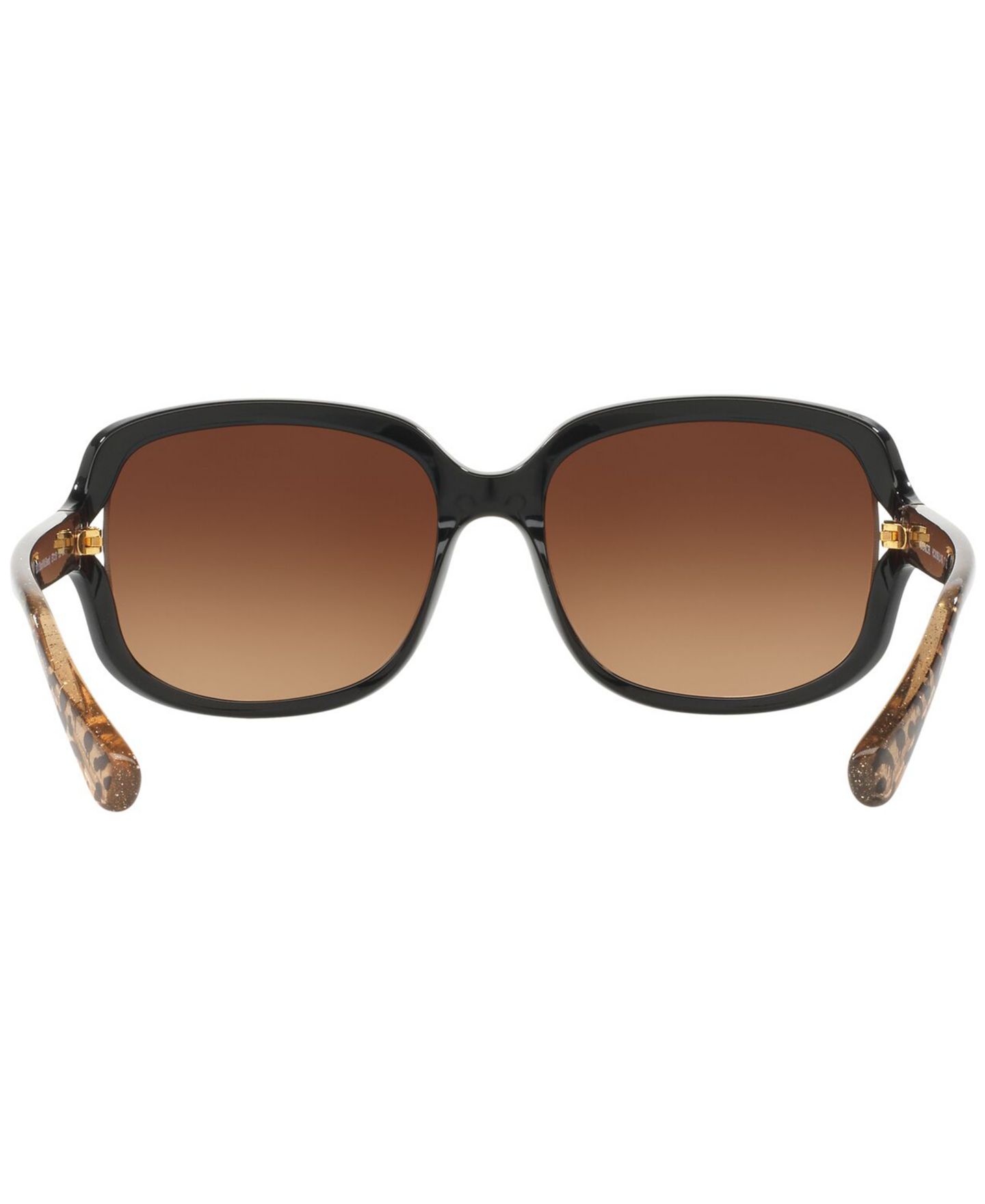 Женские солнцезащитные очки COACH Sunglasses, HC8169, цвет: Чёрный / Коричневый градиентный — фото 7