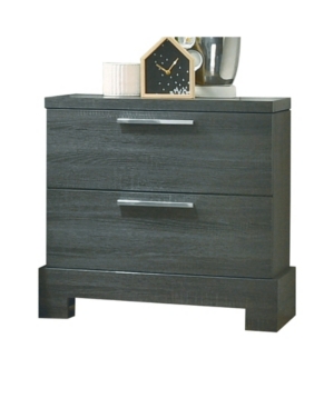 Shop Acme Furniture Lantha Nightstand In Gray