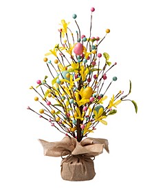 18"H Easter Egg Table Tree Décor
