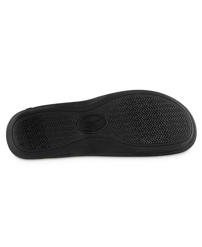 Isotoner Mens Microterry Jared Clog Slipper main image 1