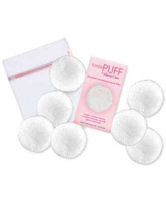 MakeUp Eraser - 8-Pc. Toner PUFF Set