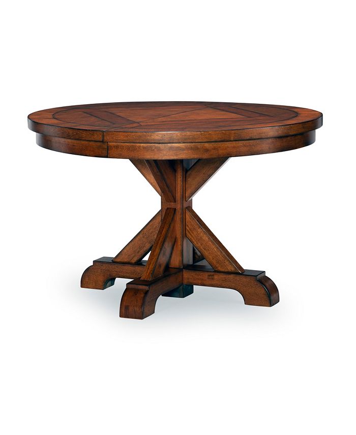 Furniture Oxford Round Dining Table Macy's