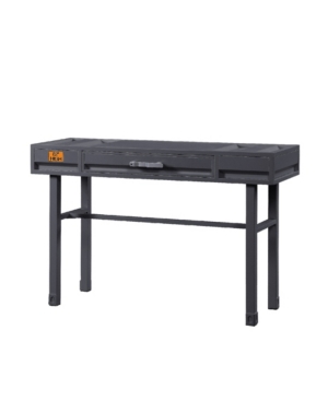 Shop Acme Furniture Cargo Vanity Desk In Gunmetal