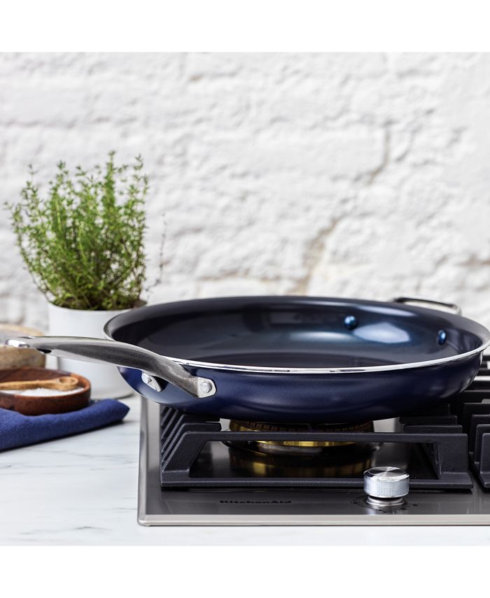 Blue Diamond Family Feast DiamondInfused Ceramic Nonstick 14" Frying